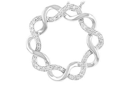 C184-78496: NECKLACE .30 TW