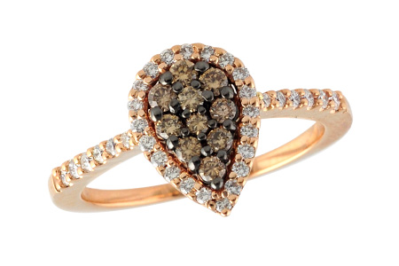 C186-62096: LDS DIA RG .23 BROWN DIA .49 TW