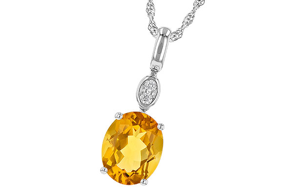 C190-25814: NECK 2.04 CITRINE 2.07 TGW (10x8MM CIT)