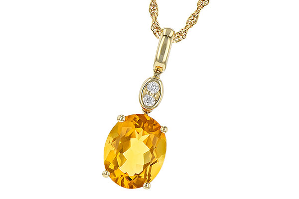 C190-25814: NECK 2.04 CITRINE 2.07 TGW (10x8MM CIT)