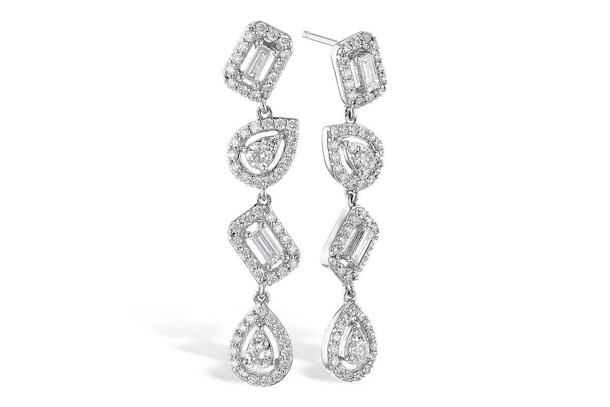 C272-94841: EARR .12 TW BAGUETTES .70 TW