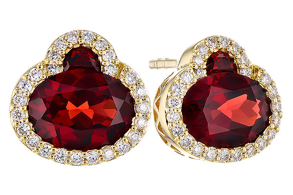 C272-98532: EARR 2.85 TW GARNET 3.06 TGW