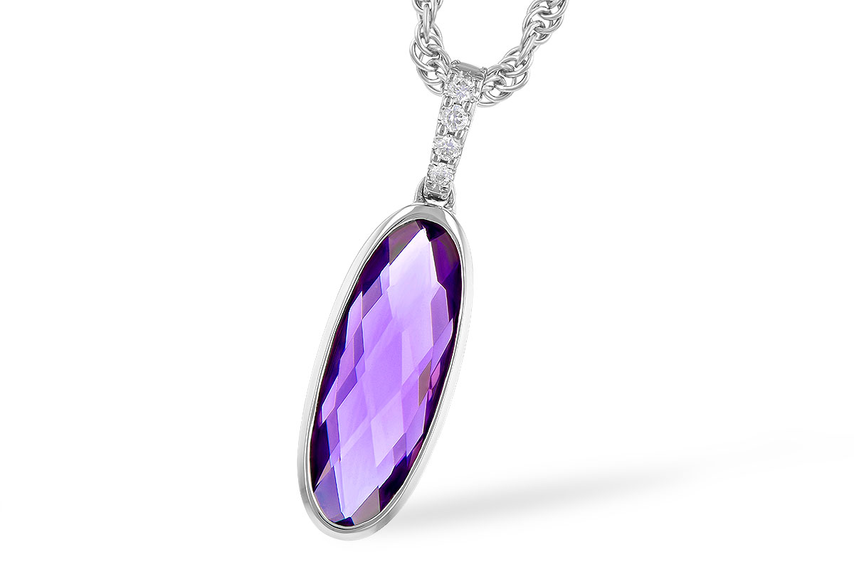 C272-99414: NECK 1.67 AMETHYST 1.70 TGW