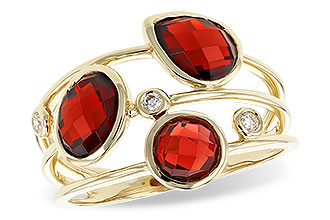 C273-83923: LDS RG 3.07 TW GARNET 3.12 TGW