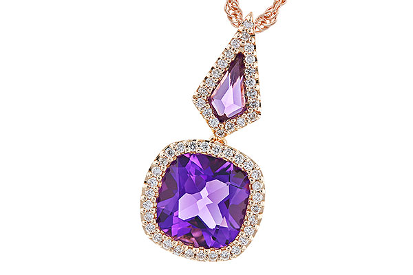 C273-85741: NECK 1.80 TW AMETHYST 1.96 TGW