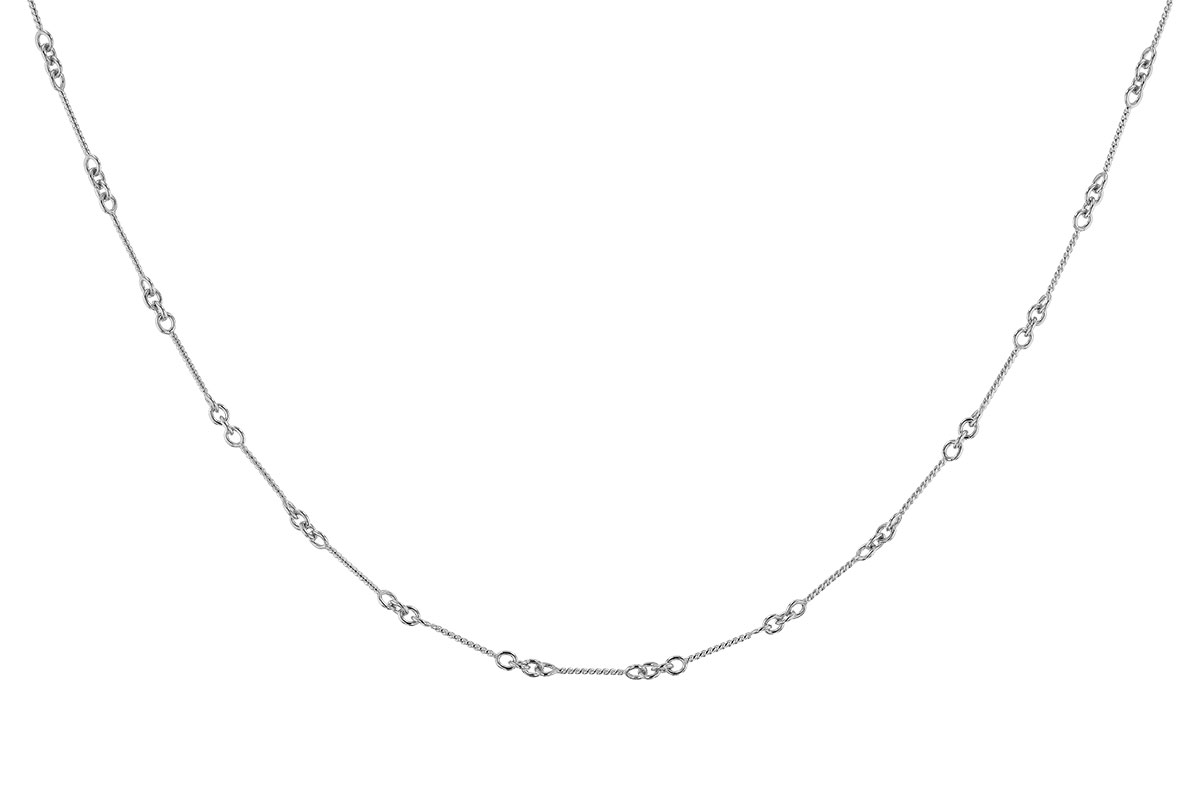 C273-87623: TWIST CHAIN (8IN, 0.8MM, 14KT, LOBSTER CLASP)