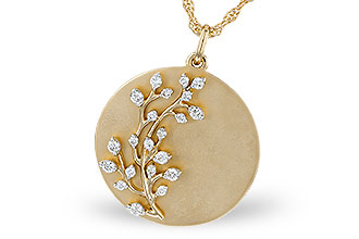 C274-73032: NECKLACE .24 TW