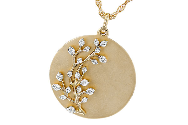 C274-73032: NECKLACE .24 TW