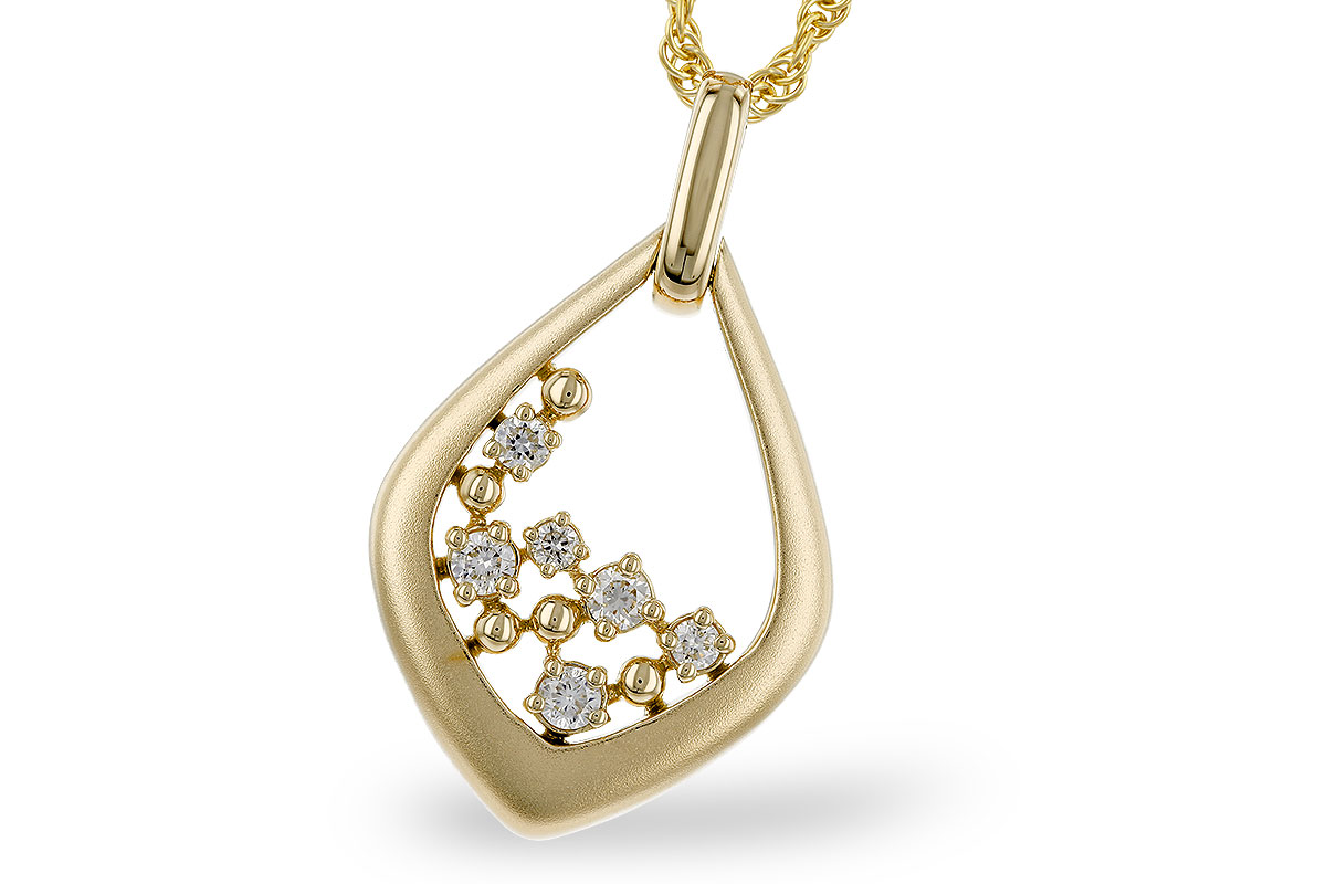 C274-74868: NECKLACE .25 TW