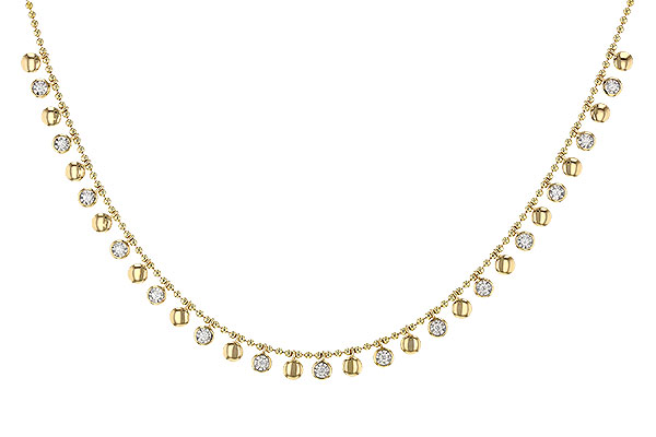 C274-80341: NECKLACE .24 TW