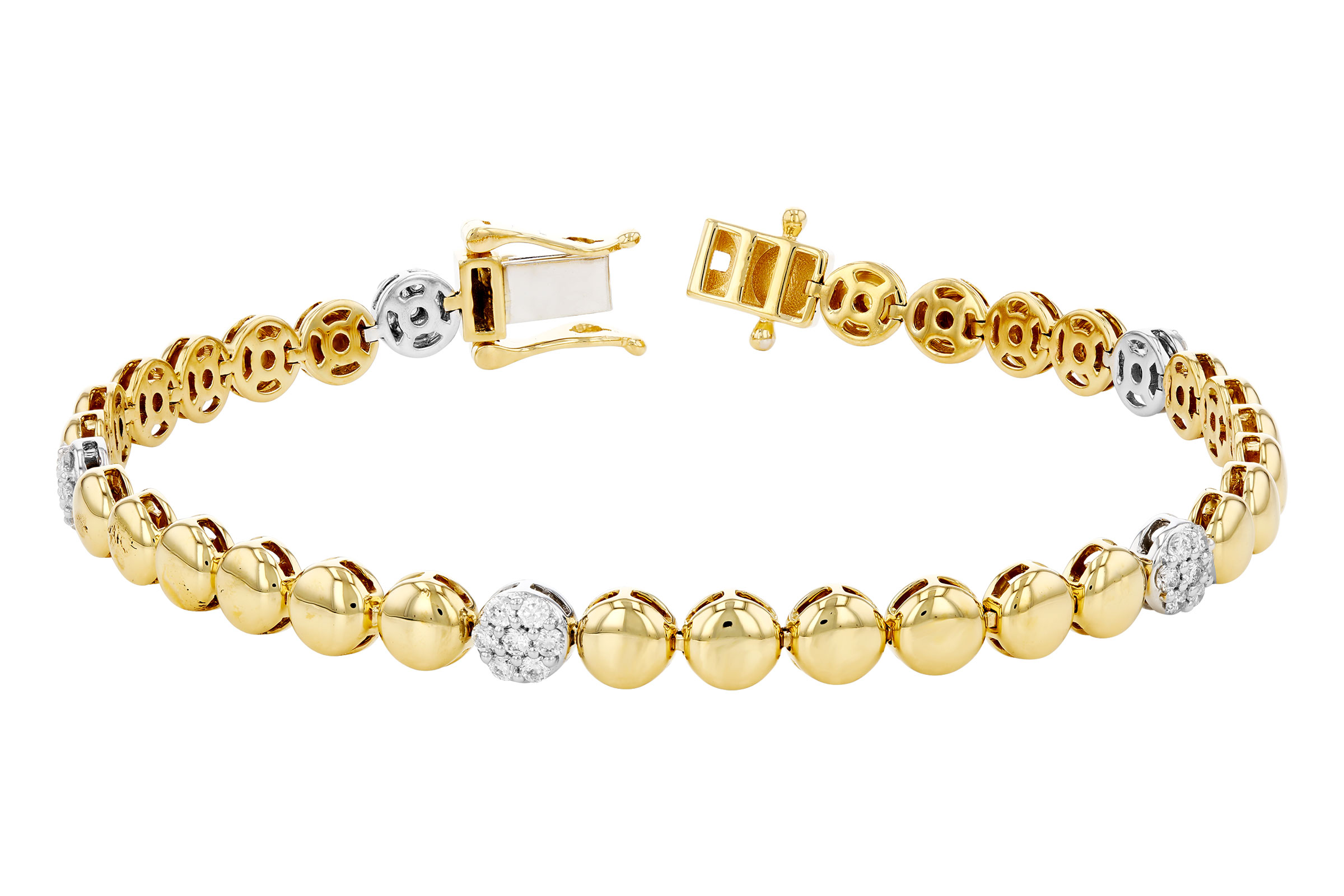 C275-64887: BRACELET .50 TW (7")