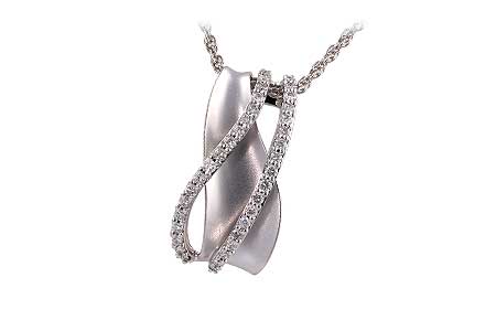 D183-85768: NECKLACE .28 TW