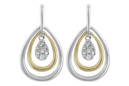 D183-85814: EARRINGS .06 TW