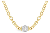 D183-89377: NECKLACE 1.27 TW (17.25 INCHES)