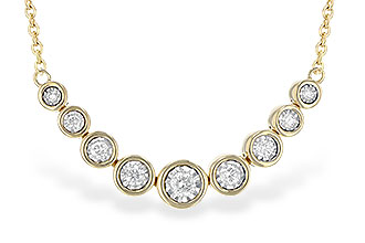 D190-23023: NECKLACE .25 TW (18")
