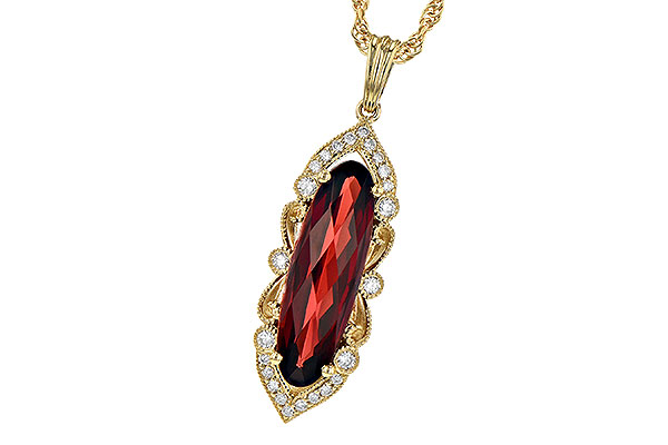 D190-23977: NECK 2.58 GARNET 2.70 TGW
