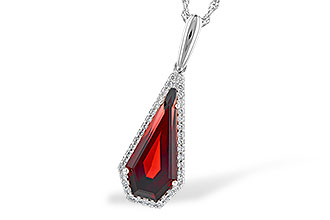 D272-93005: NECK 4.00 GARNET 4.17 TGW