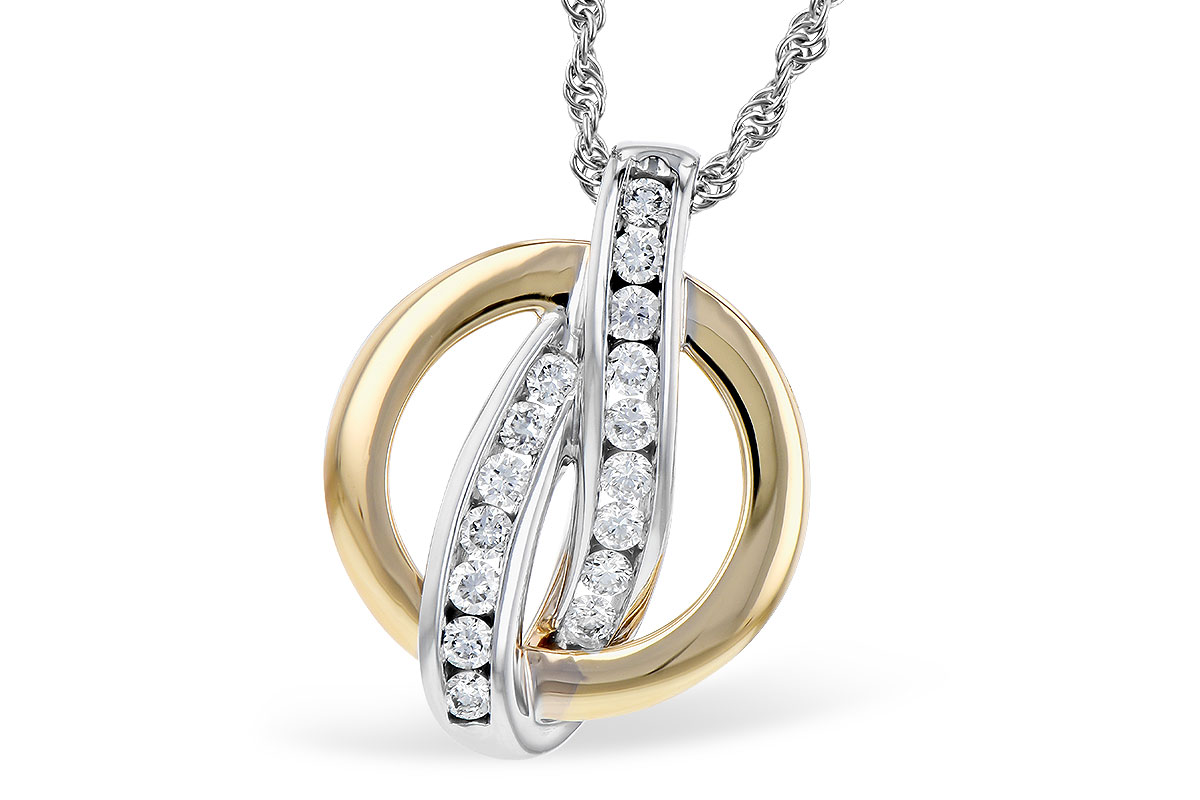 D272-93941: NECKLACE .25 TW