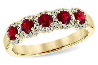 D273-82096: LDS RG .66 TW RUBY .86 TGW