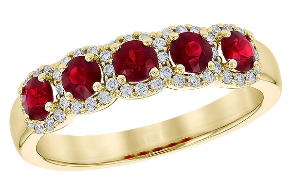 D273-82096: LDS RG .66 TW RUBY .86 TGW