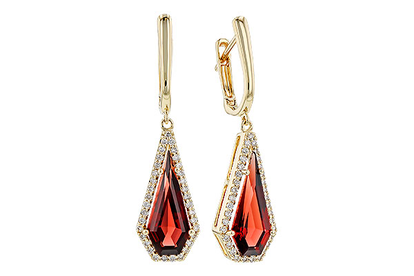 D273-83950: EARR 3.16 TW GARNET 3.40 TGW