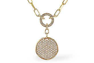 D274-74841: NECKLACE .92 TW (17")