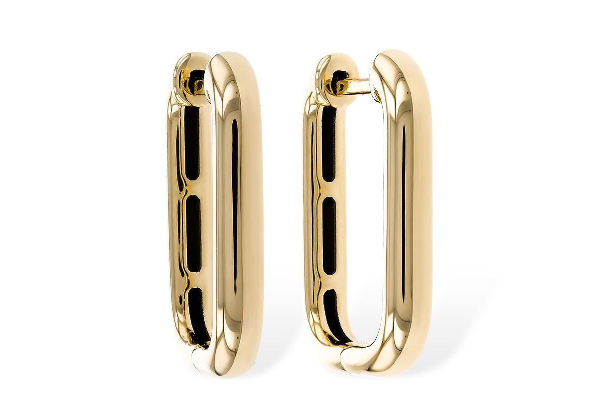 D274-78541: GOLD EARRINGS (18MM)