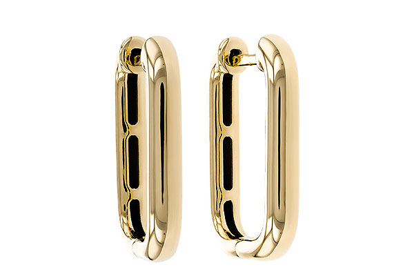 D274-78541: GOLD EARRINGS (18MM)