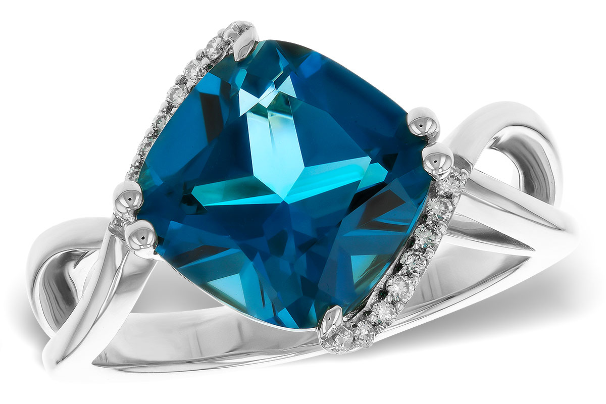 D274-79414: LDS RG 4.42 LONDON BLUE TOPAZ 4.50 TGW (10MM LBT)