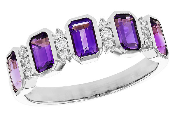 D274-81214: LDS RG 1.18 TW AMETHYST 1.30 TGW