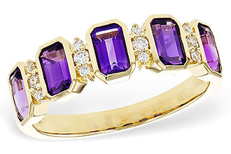 D274-81214: LDS RG 1.18 TW AMETHYST 1.30 TGW
