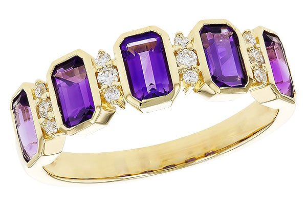 D274-81214: LDS RG 1.18 TW AMETHYST 1.30 TGW