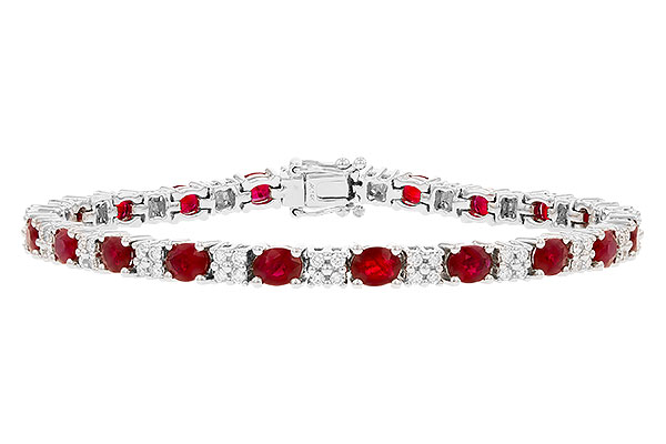 E000-19423: BRACELET 7.10 RUBY 7.92 TGW