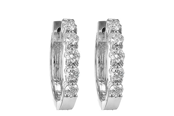 E001-12105: EARRINGS .50 TW