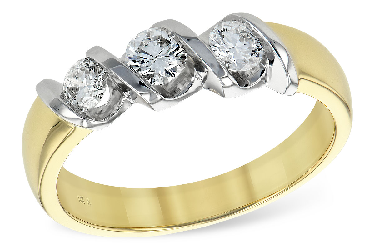 E092-97559: LDS WED RING .20 BR .50 TW