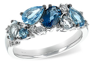 E189-27632: LDS RG 2.05 BLUE TOPAZ 2.16 TGW