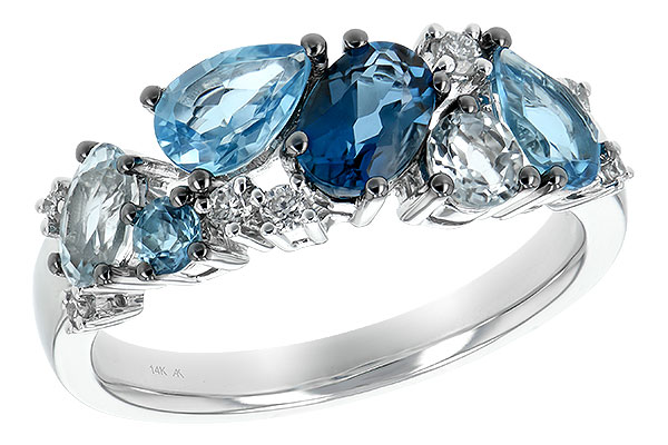 E189-27632: LDS RG 2.05 BLUE TOPAZ 2.16 TGW