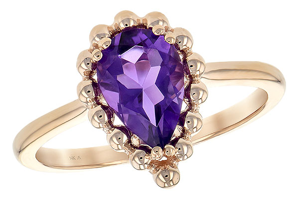 E189-31250: LDS RING 1.06 CT AMETHYST