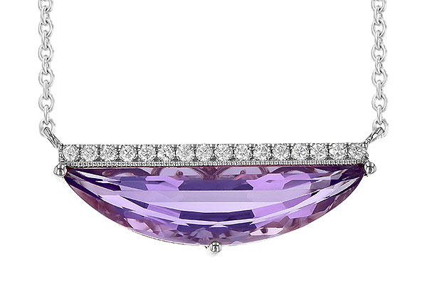 E190-23959: NECK 2.18 AMETHYST 2.28 TGW