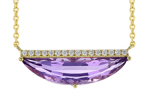 E190-23959: NECK 2.18 AMETHYST 2.28 TGW