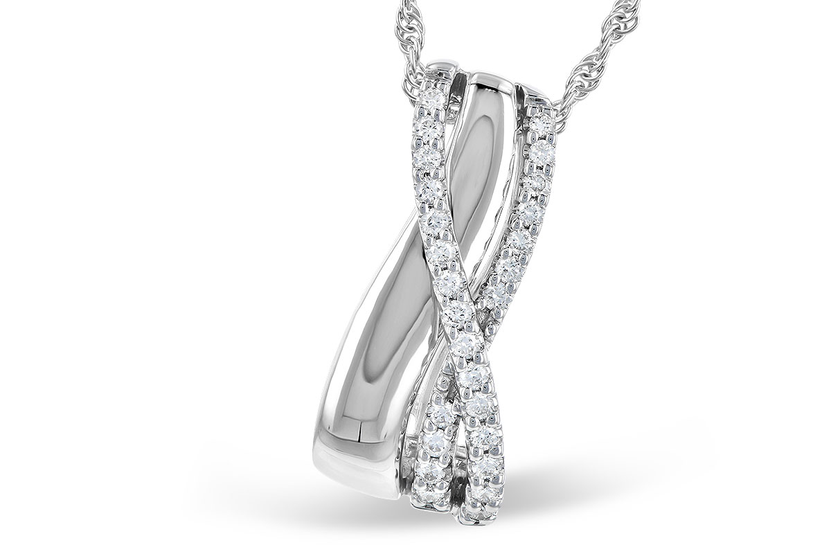 E272-93059: NECKLACE .26 TW