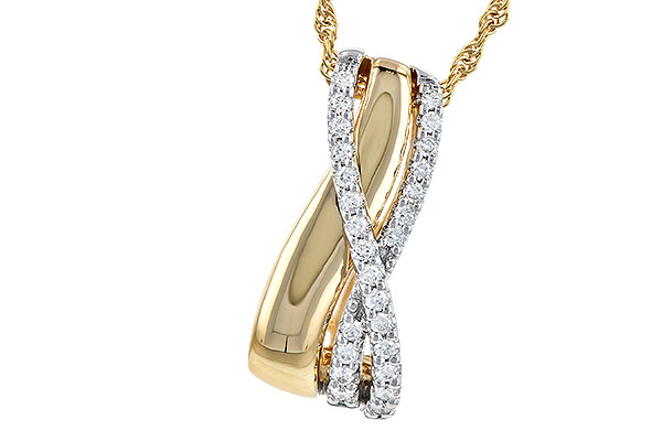 E272-93059: NECKLACE .26 TW