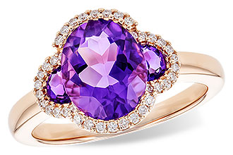 E273-83023: LDS RG 2.44 TW AMETHYST 2.60 TGW