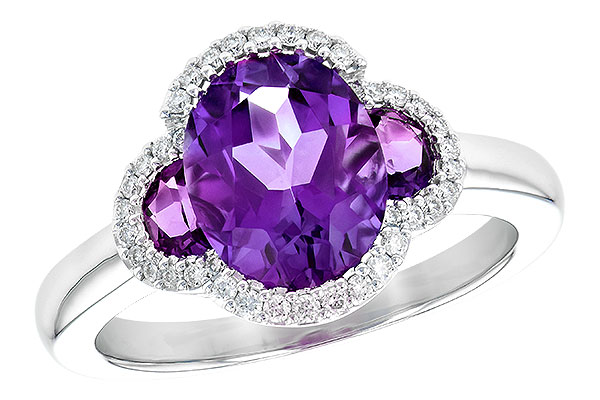 E273-83023: LDS RG 2.44 TW AMETHYST 2.60 TGW