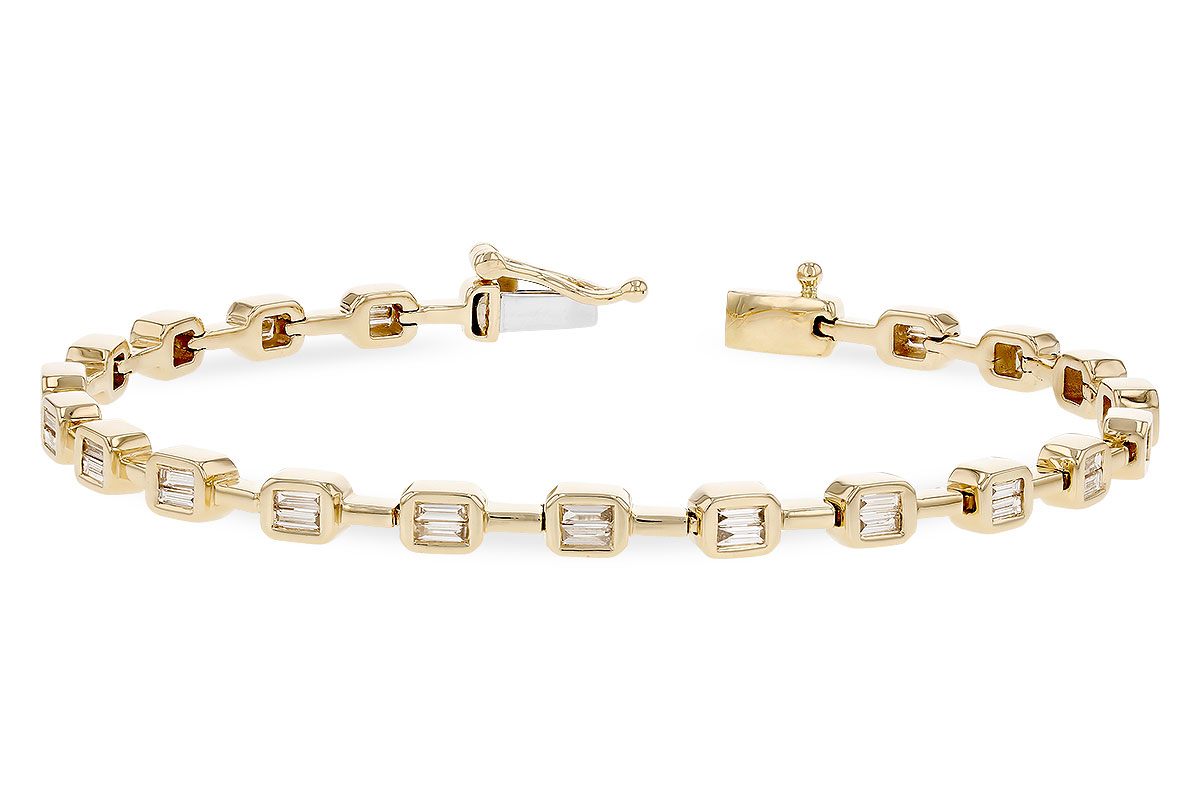 E273-86677: BRACELET .90 TW BAGUETTE