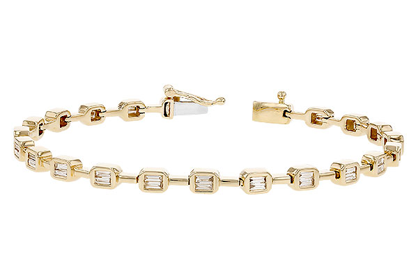 E273-86677: BRACELET .90 TW BAGUETTE