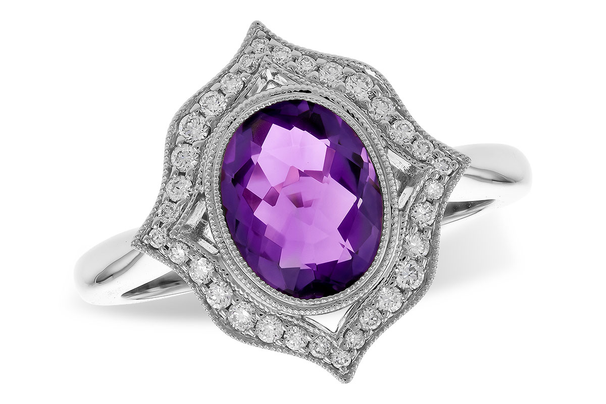 E273-88523: LDS RG 1.52 AMETHYST 1.70 TGW (9x7MM AMY)