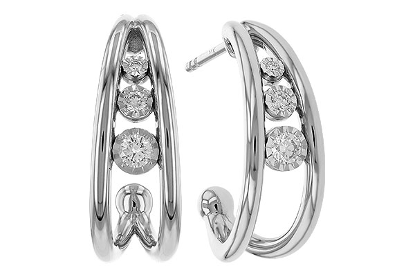 E273-89386: EARRINGS .16 TW