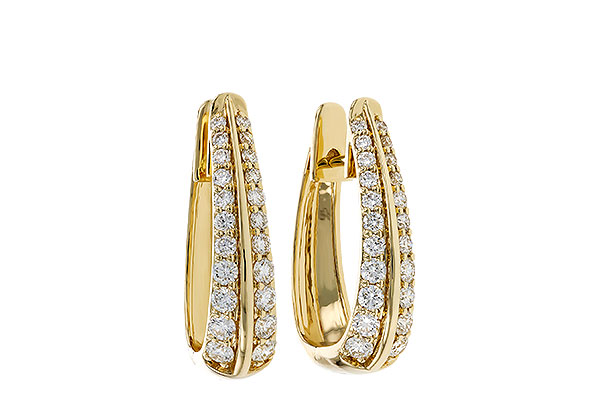 E274-75805: EARRINGS 1.00 TW