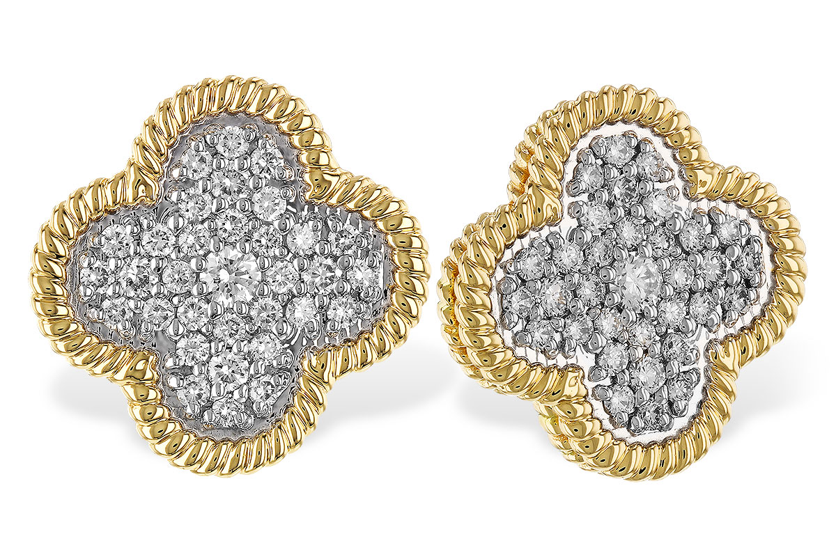 E274-77605: EARRINGS .50 TW